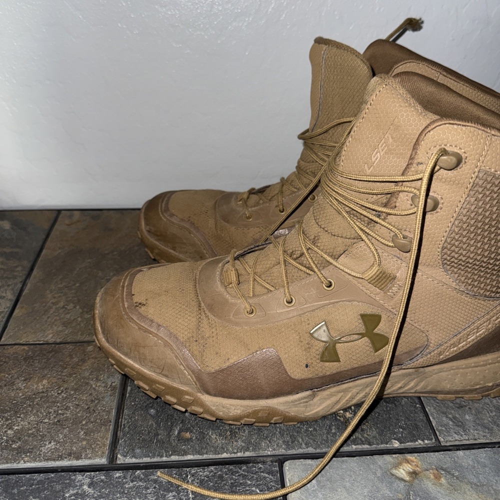Under Armour TACTICAL Men's UA VALSETZ RTS 11.5 Boots - Picture 7 of 9